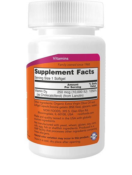 Buy Vitamin D3 - 10,000iu on Amazon